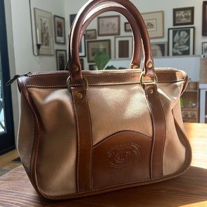 VTG Original Ghurka No 25 Marley Hodgson The Collector Khaki Twill Carry Bag